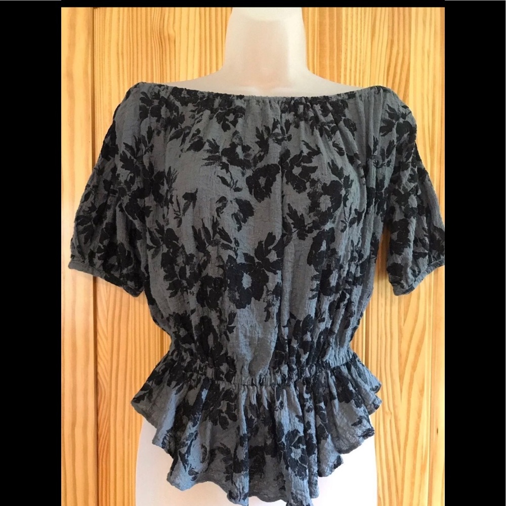 Like New-Free People Off-Shoulder Boho Top - Picture 9 of 16